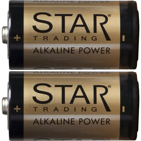 Star Trading - Batteri 2-pack C 1,5V Power Alkaline