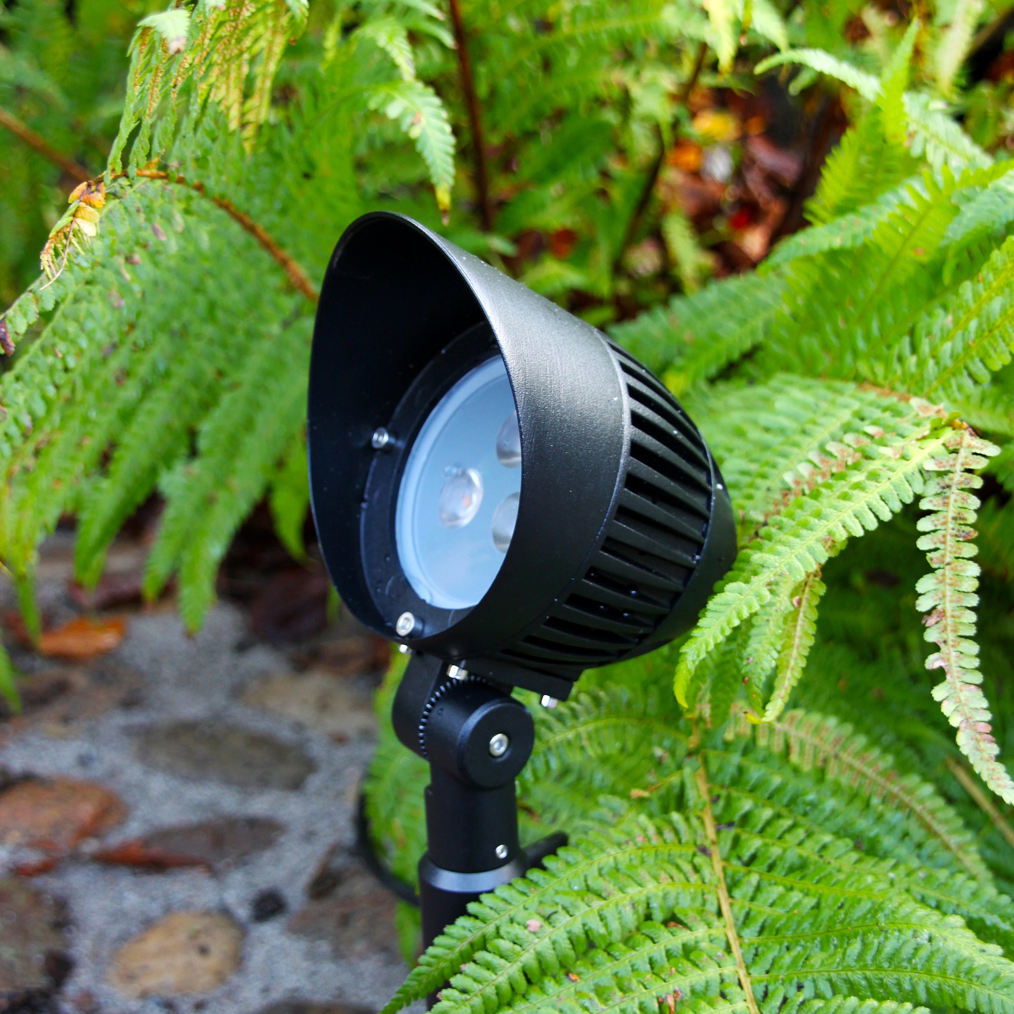 LightsOn - Sirius Markspotlight LED Svart