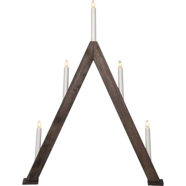 Star Trading - Ljusstake Albo 66cm Brun