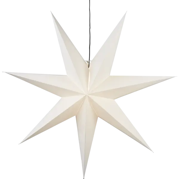 Star Trading - Pappersstjärna Frozen 100cm Vit