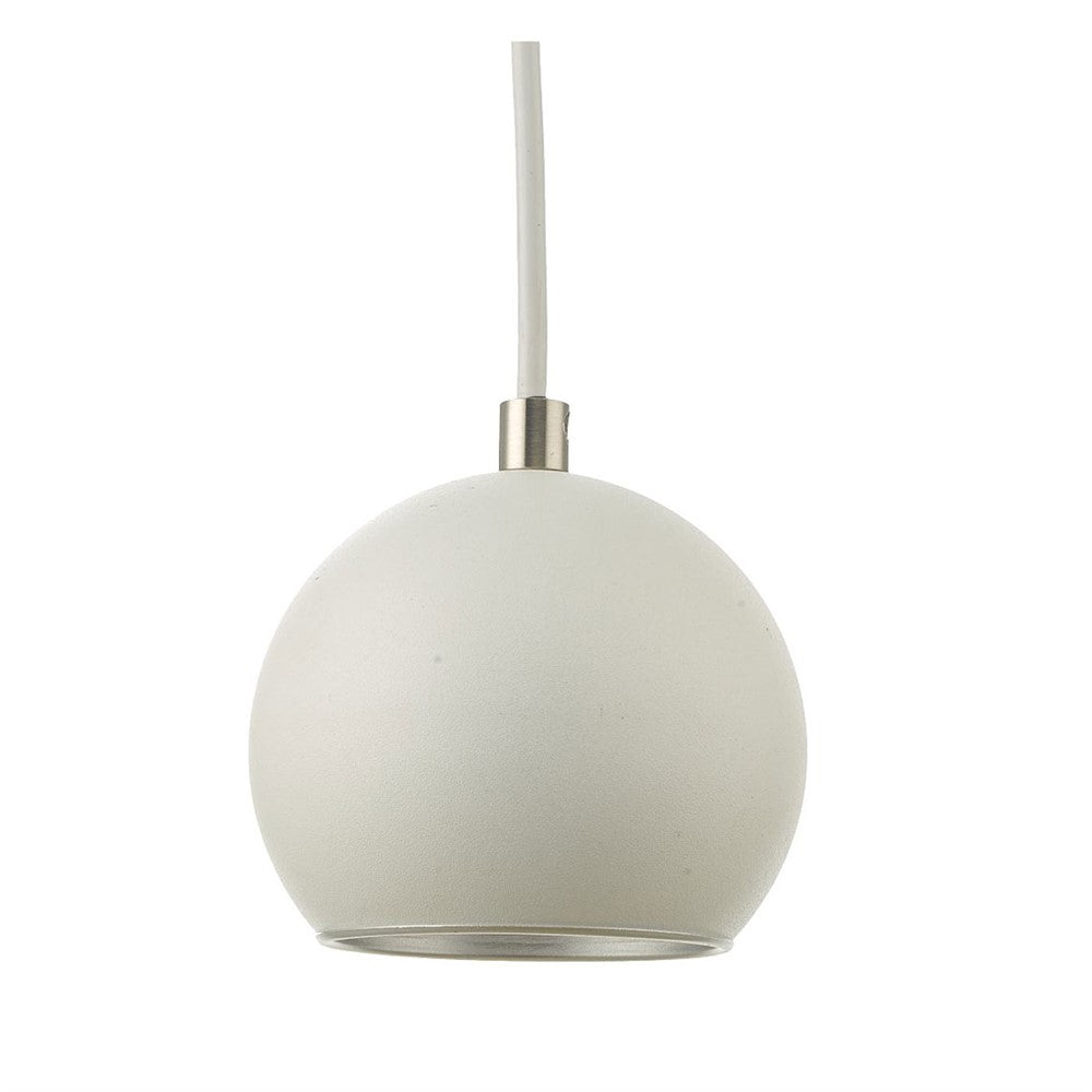 Oriva - Fönsterlampa Globe Vit/Silver