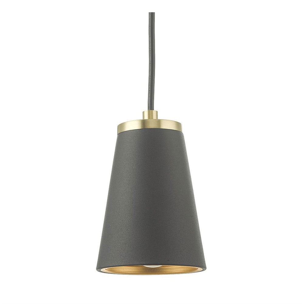 Oriva - Fönsterlampa Cone Svart/Guld