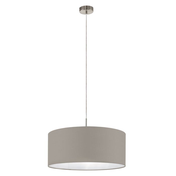 Eglo - Pasteri Taklampa 53cm Taupe/Vit