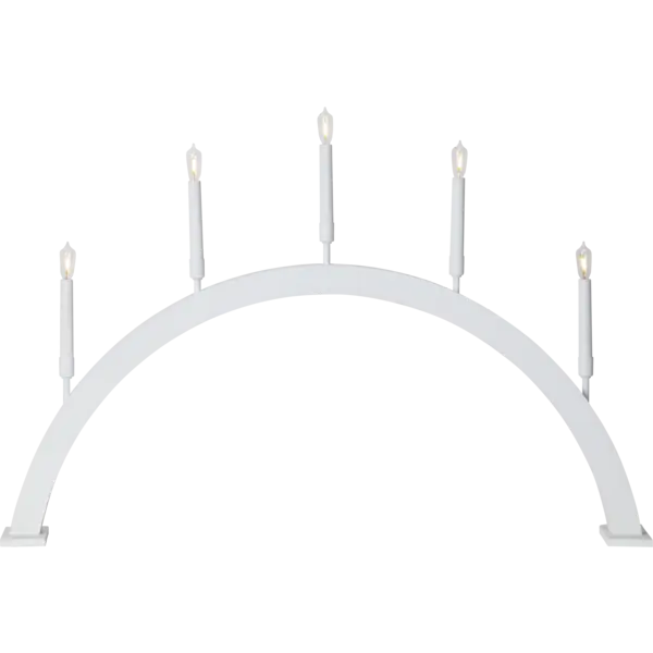 Star Trading - Ljusstake Storm Båge Vit