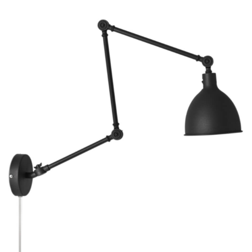 By Rydéns - Bazar Vägglampa L61,5-122cm Svart