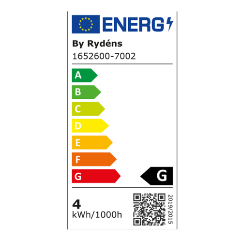 By Rydéns - Filament Dekorationslampa LED Dimbar Glob E27 4w Ø95mm Klar