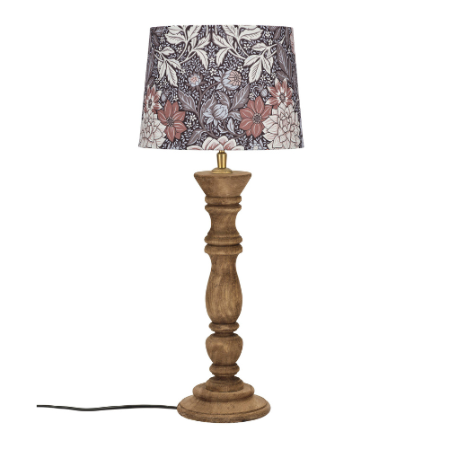 PR Home - Lodge Bordslampa Dahlia Brun